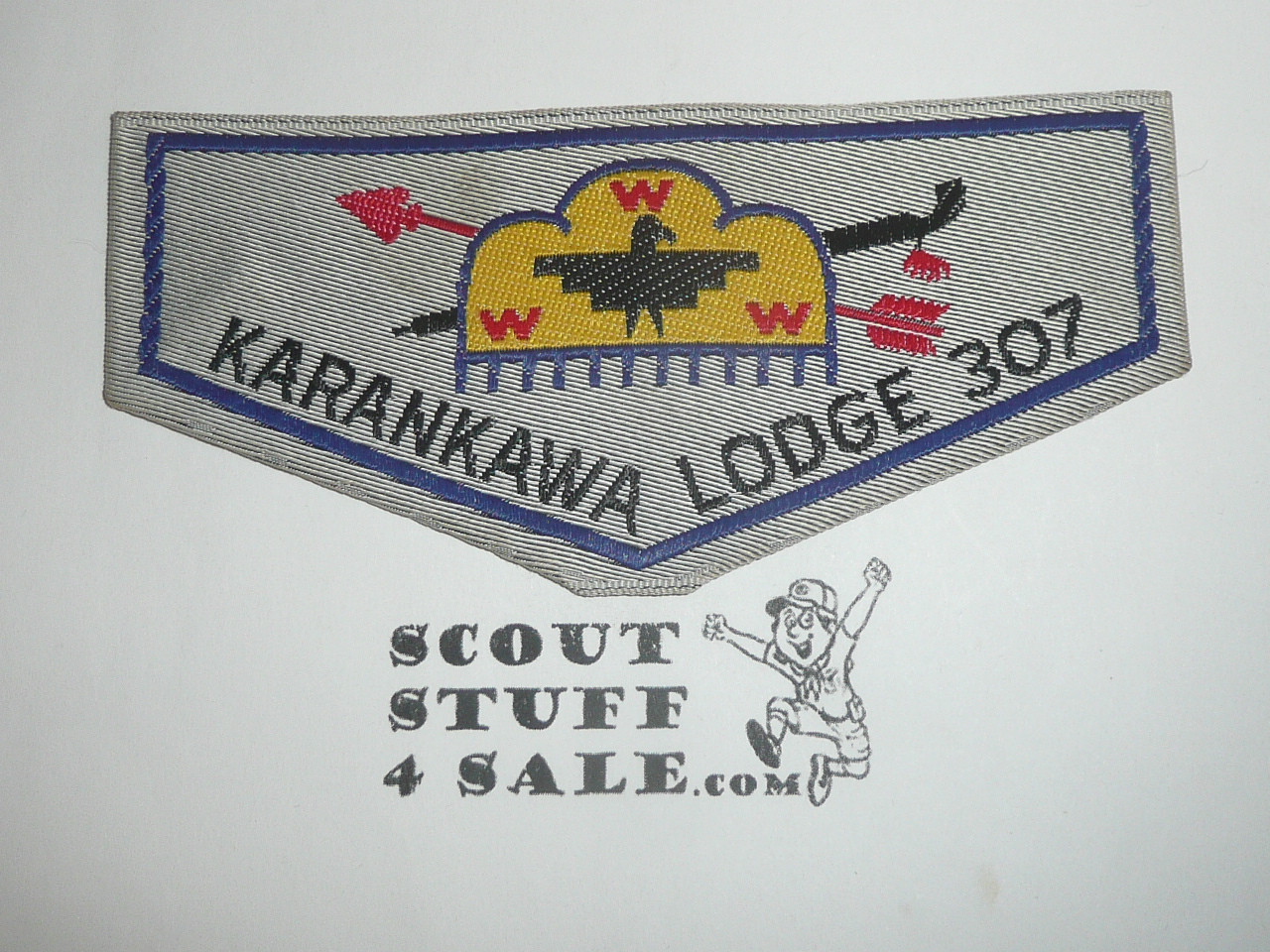 Order of the Arrow Lodge #307 Karankawa w1 Flap Patch
