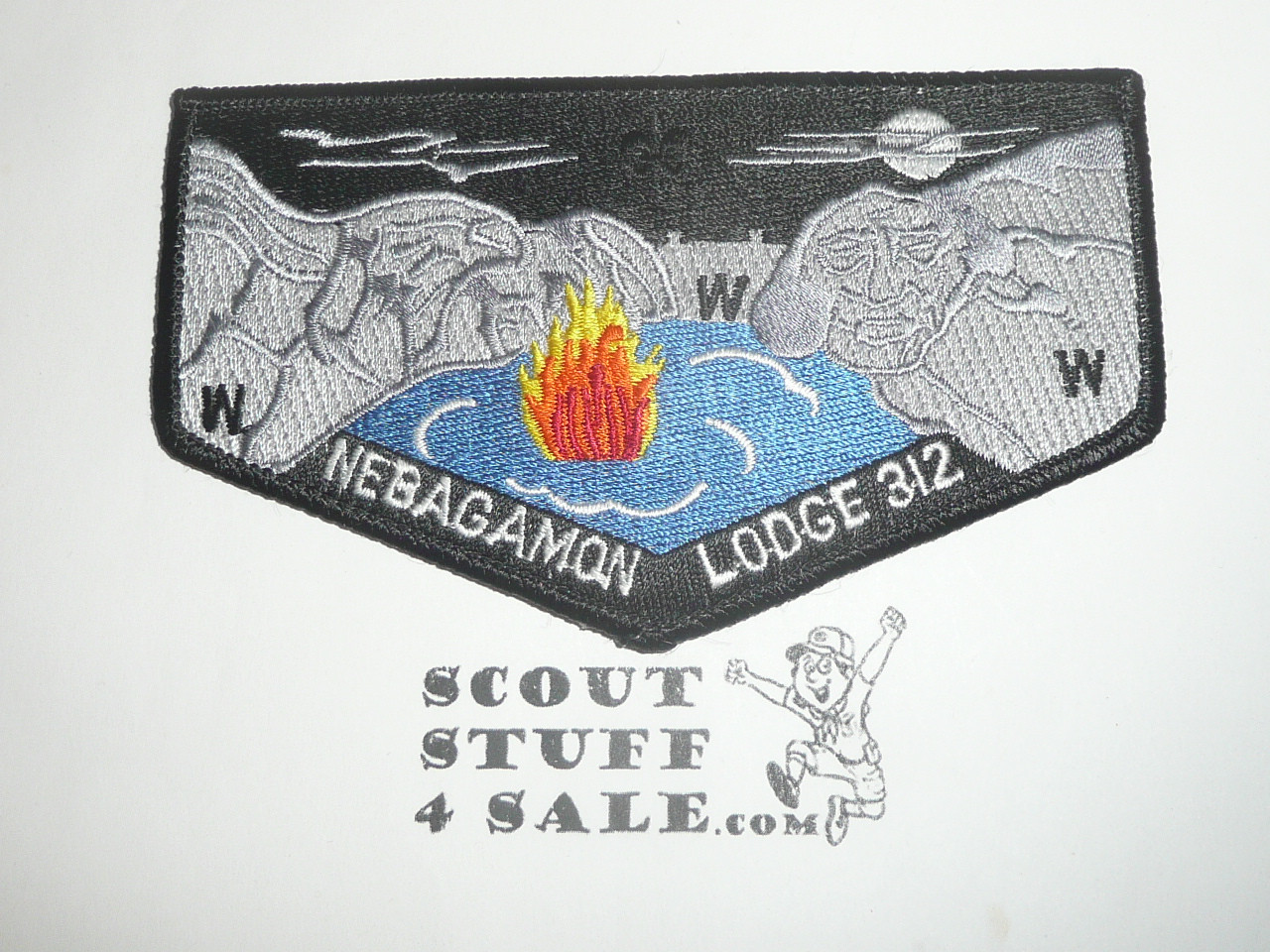 Order of the Arrow Lodge #312 Nebagamon s22 Flap Patch