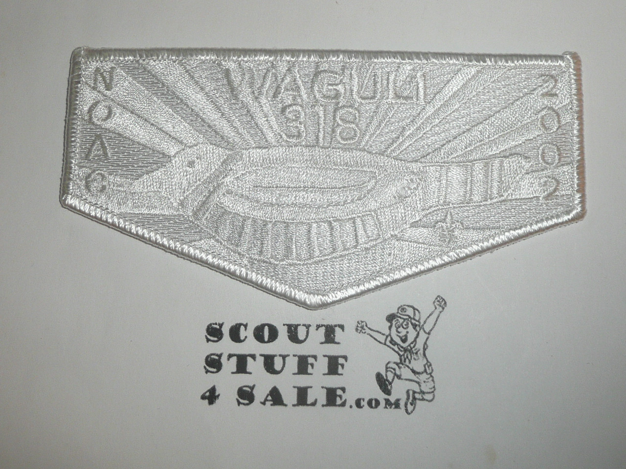 Order of the Arrow Lodge #318 Waguli s37 2002 NOAC Flap Patch