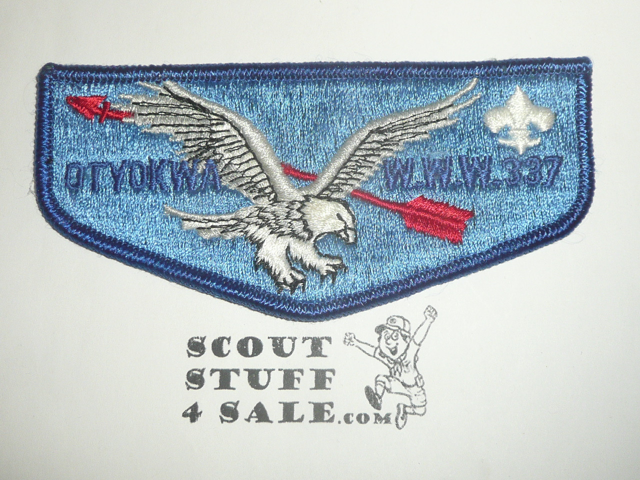 Order of the Arrow Lodge #337 Otyokwa s9 Flap Patch