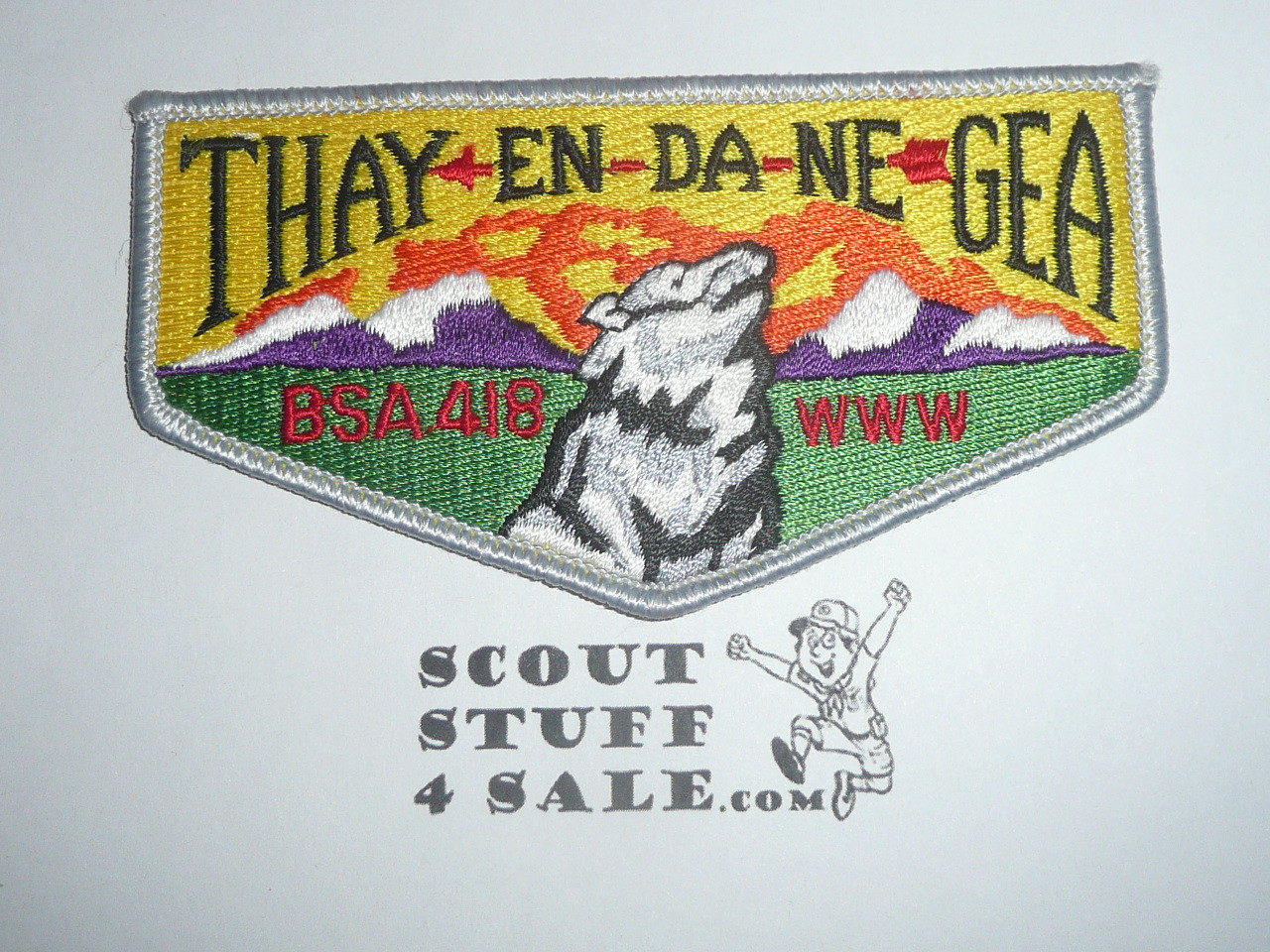 Order of the Arrow Lodge #418 Thay-En-Da-Ne-Gea s7 Flap Patch