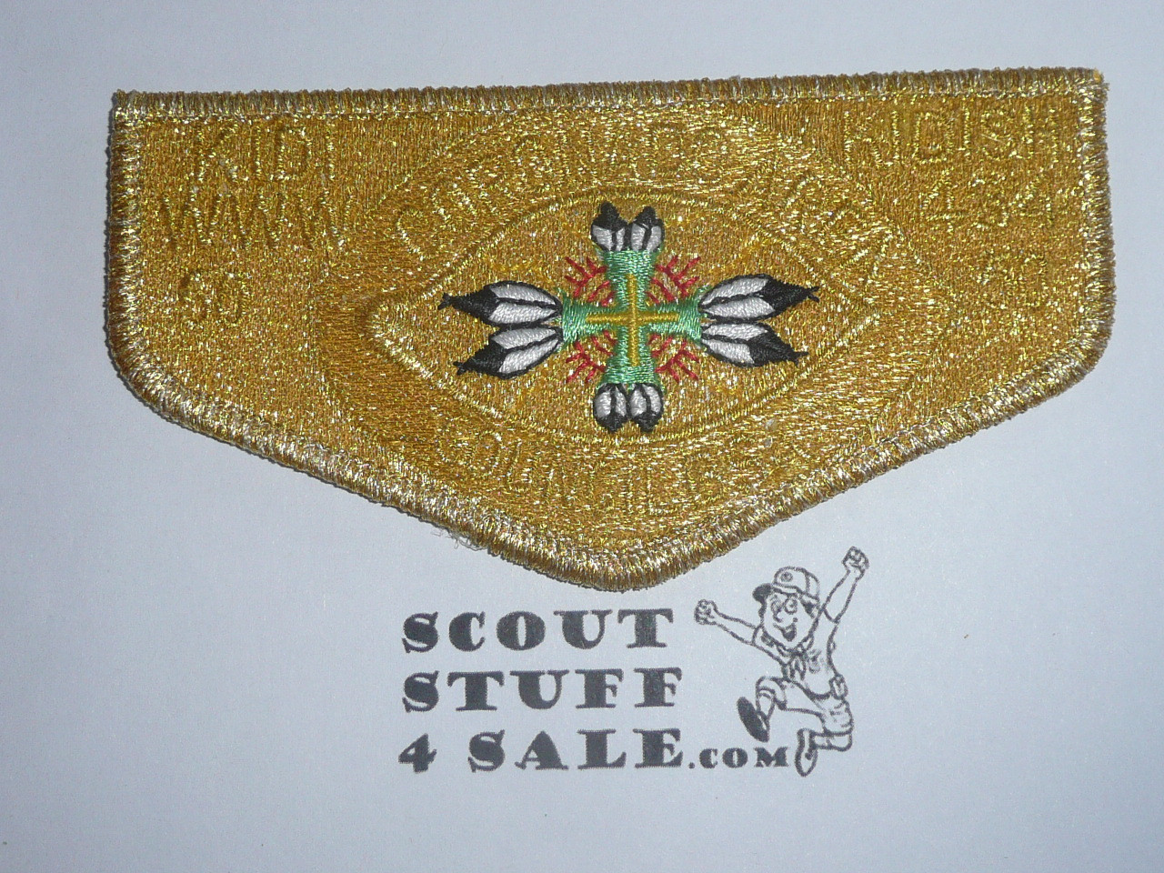 Order of the Arrow Lodge #434 Kidi Kidish s1 50th Anniversary Flap Patch - Boy Scout