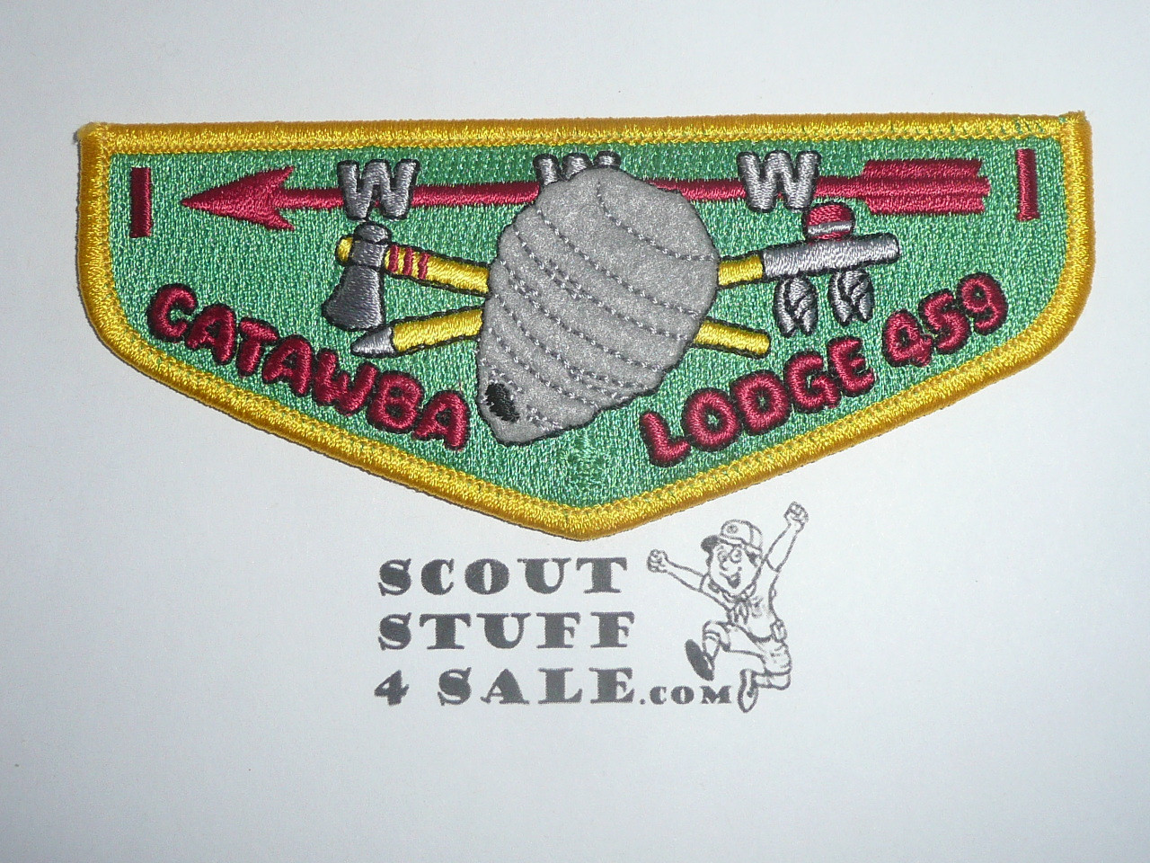 Order of the Arrow Lodge #459 Catawba s61 Brotherhood Flap Patch