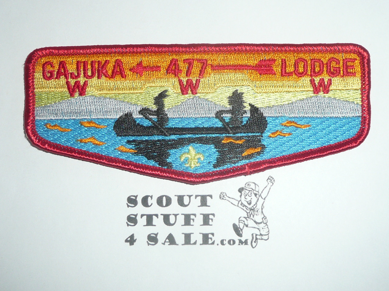 Order of the Arrow Lodge #477 Gajuka s12 Flap Patch