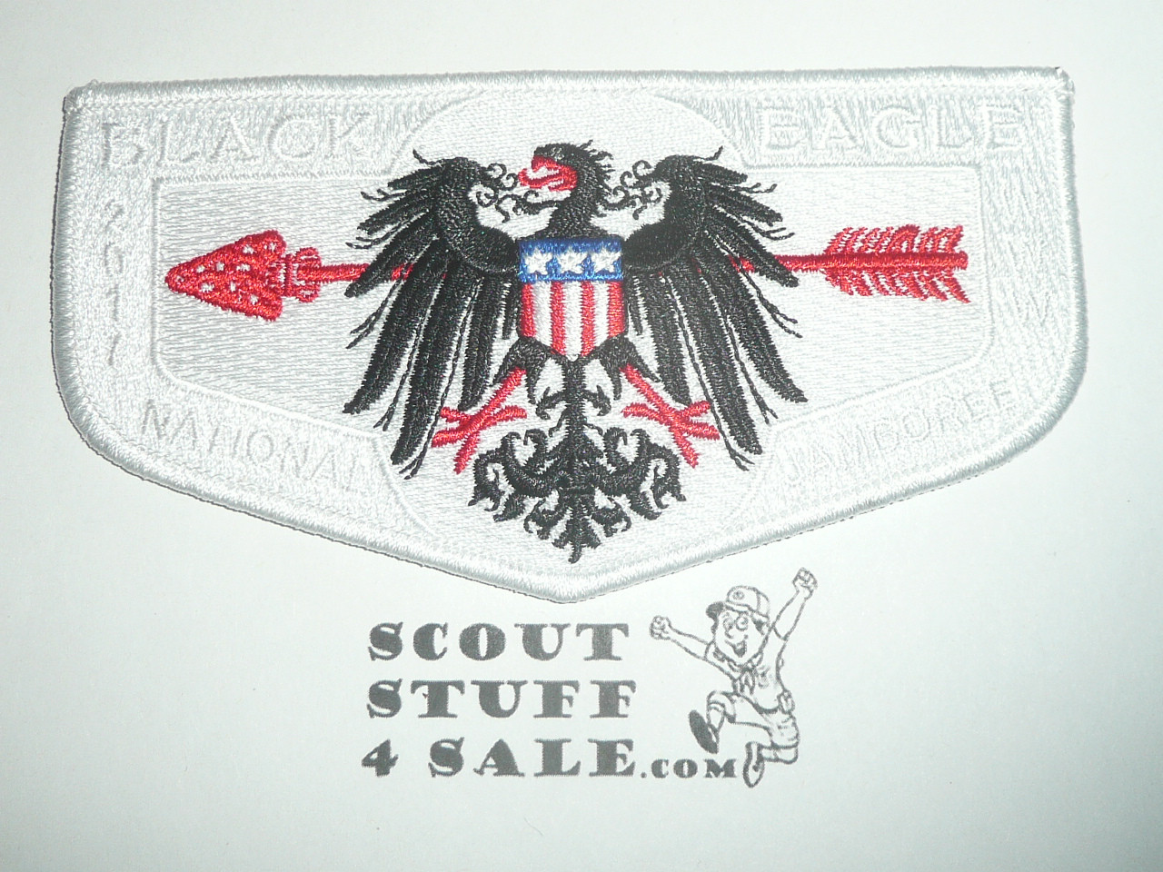 Order of the Arrow Lodge #482 Black Eagle 2017 National Jamboree Flap Patch