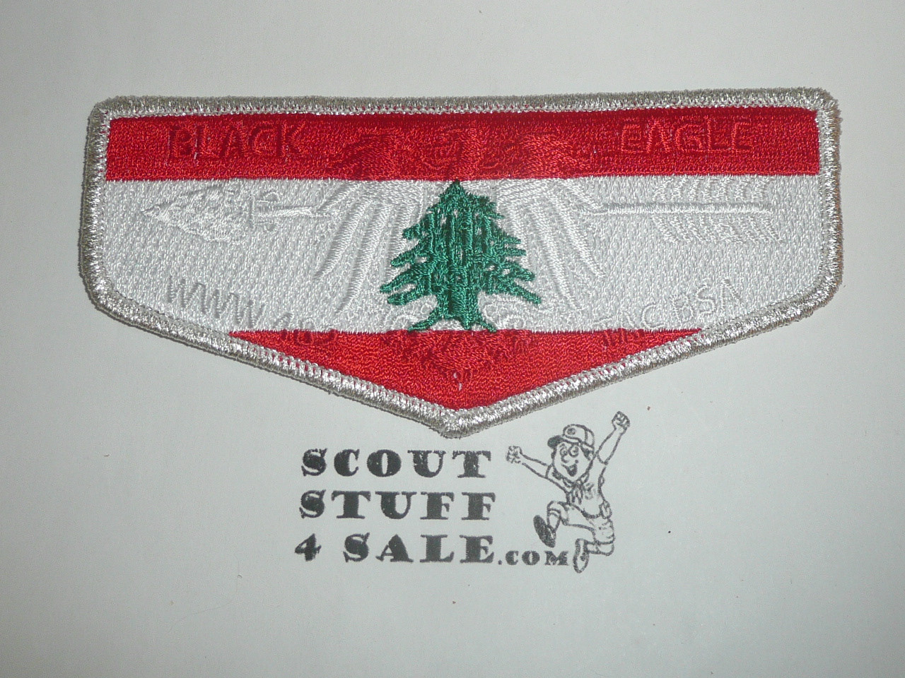 Order of the Arrow Lodge #482 Black Eagle s204 Lebanon Country Flap Patch