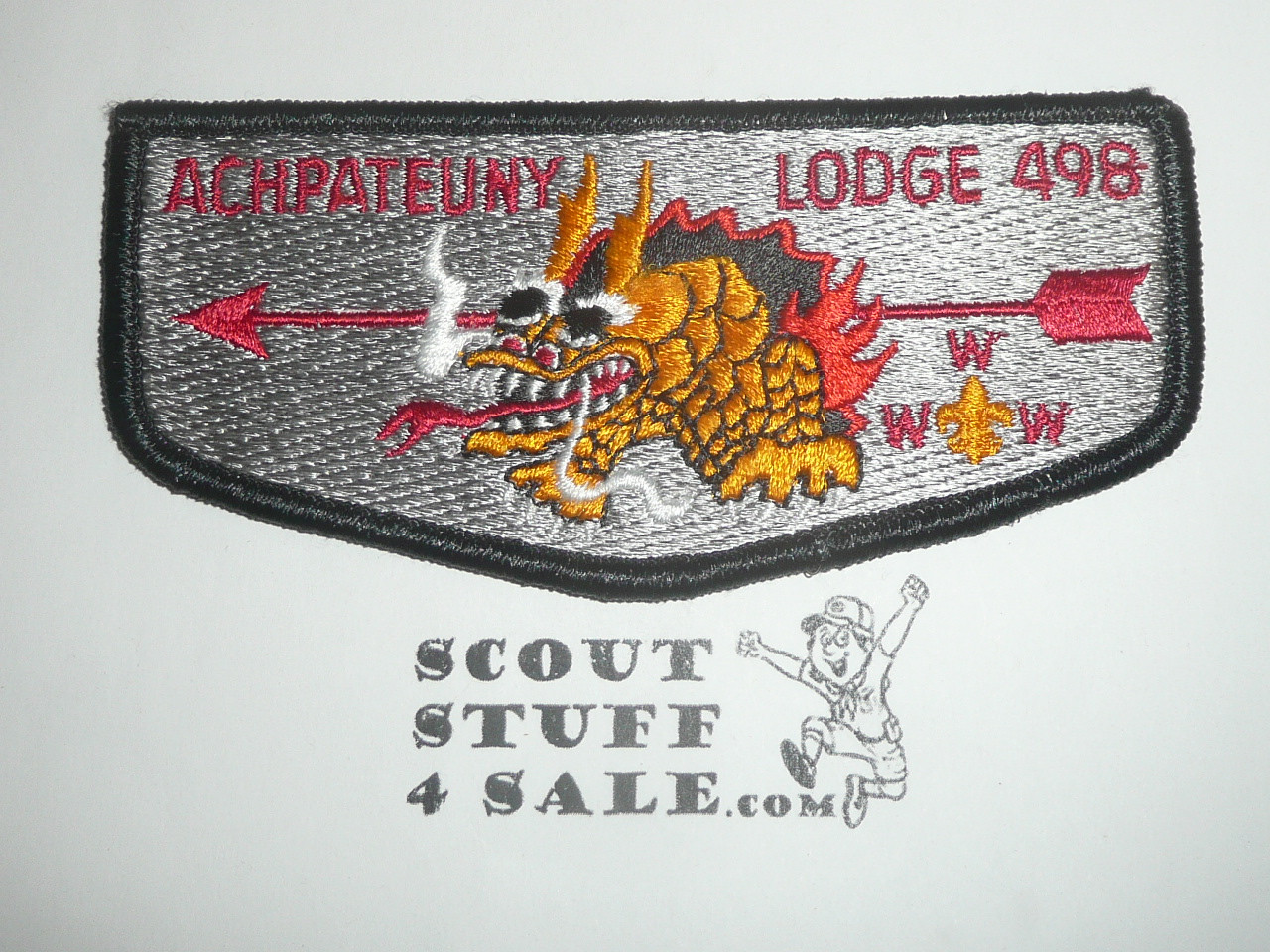 Order of the Arrow Lodge #498 Achpateuny s2 Flap Patch