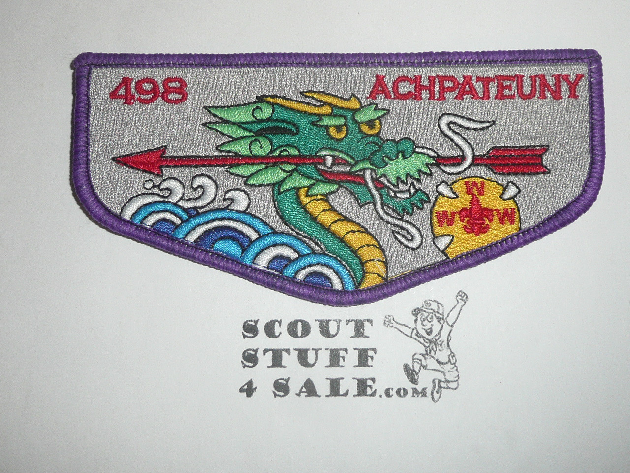 Order of the Arrow Lodge #498 Achpateuny s7 Flap Patch