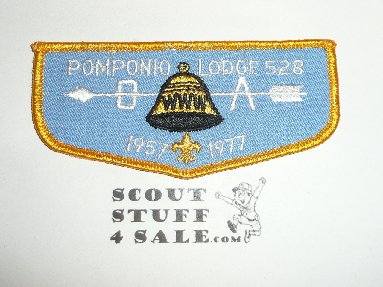 Order of the Arrow Lodge #528 Pomponio f6 Flap Patch