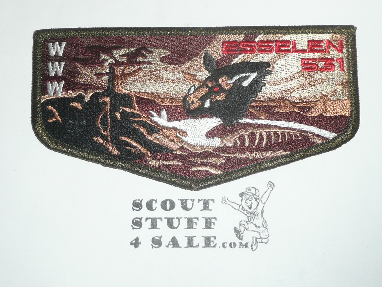 Order of the Arrow Lodge #531 Esselen s67 2005 National Jamboree Flap Patch