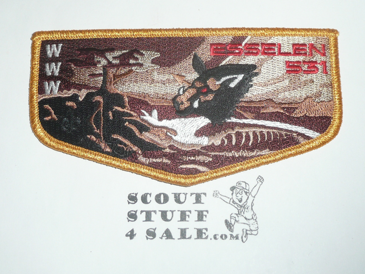 Order of the Arrow Lodge #531 Esselen s68 2005 National Jamboree Flap Patch