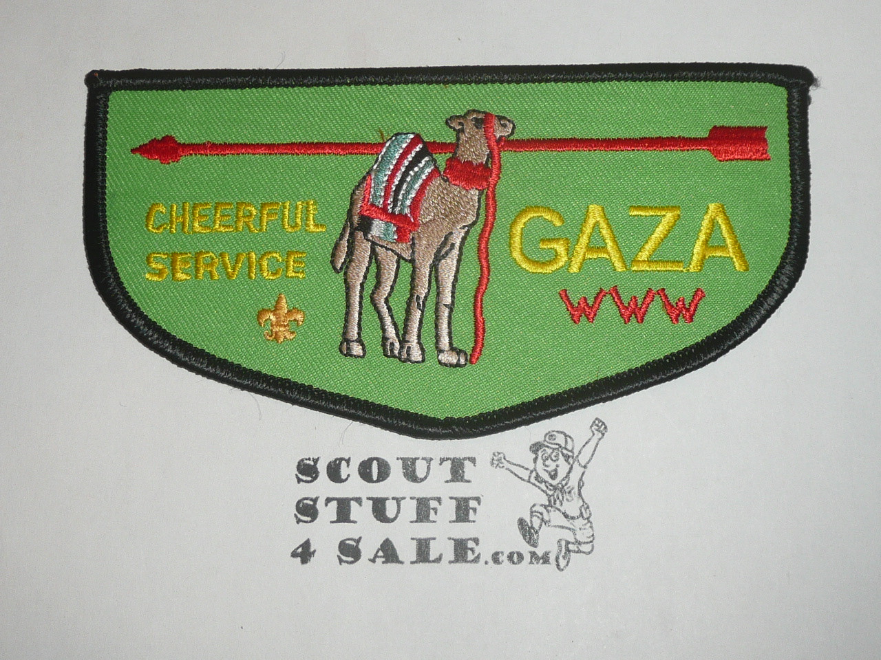 Order of the Arrow Lodge #555 Gamenowinink Gaza Chapter f1a Flap Patch