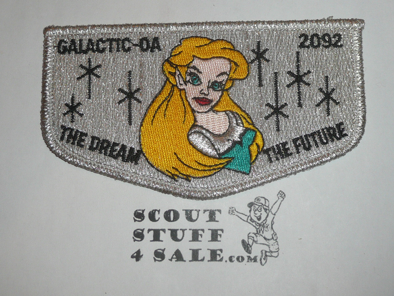 Order of the Arrow SPOOF Galactic OA 2092 The Dream The Future Flap Patch