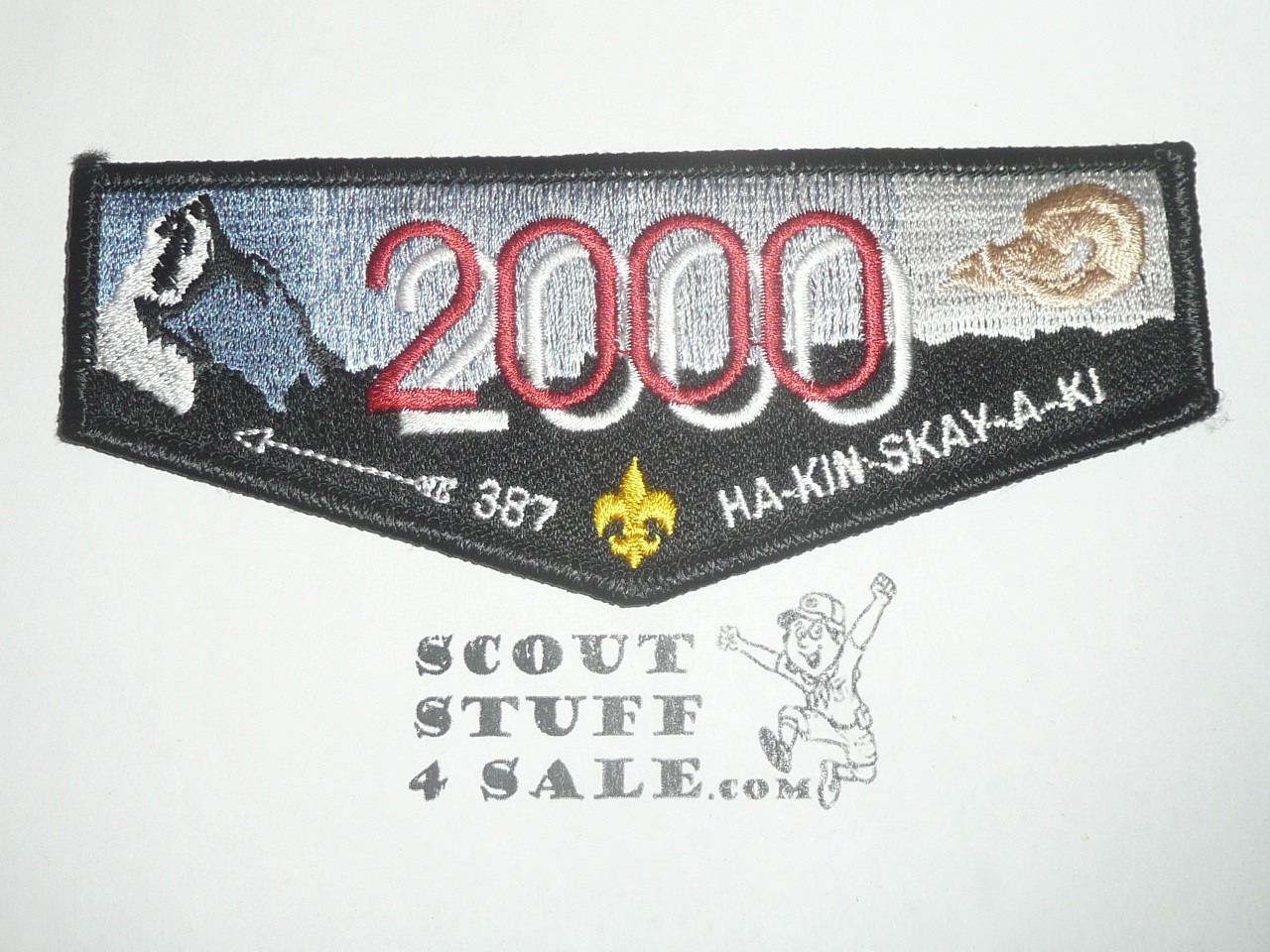 Order of the Arrow Lodge #387 Ha-Kin-Skay-A-Ki s21 Flap Patch