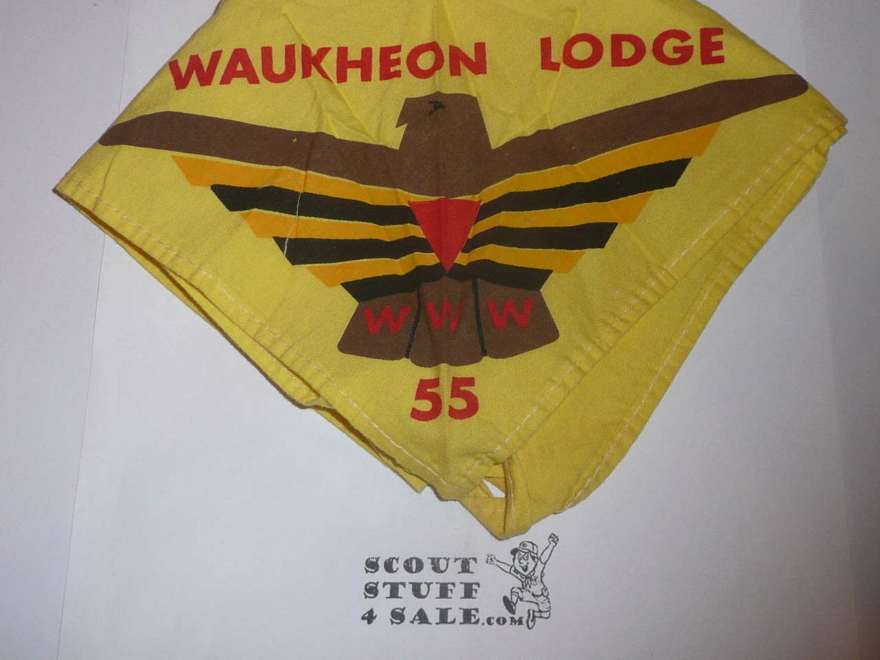Order of the Arrow Lodge #55 Waukheon n4 Neckerchief