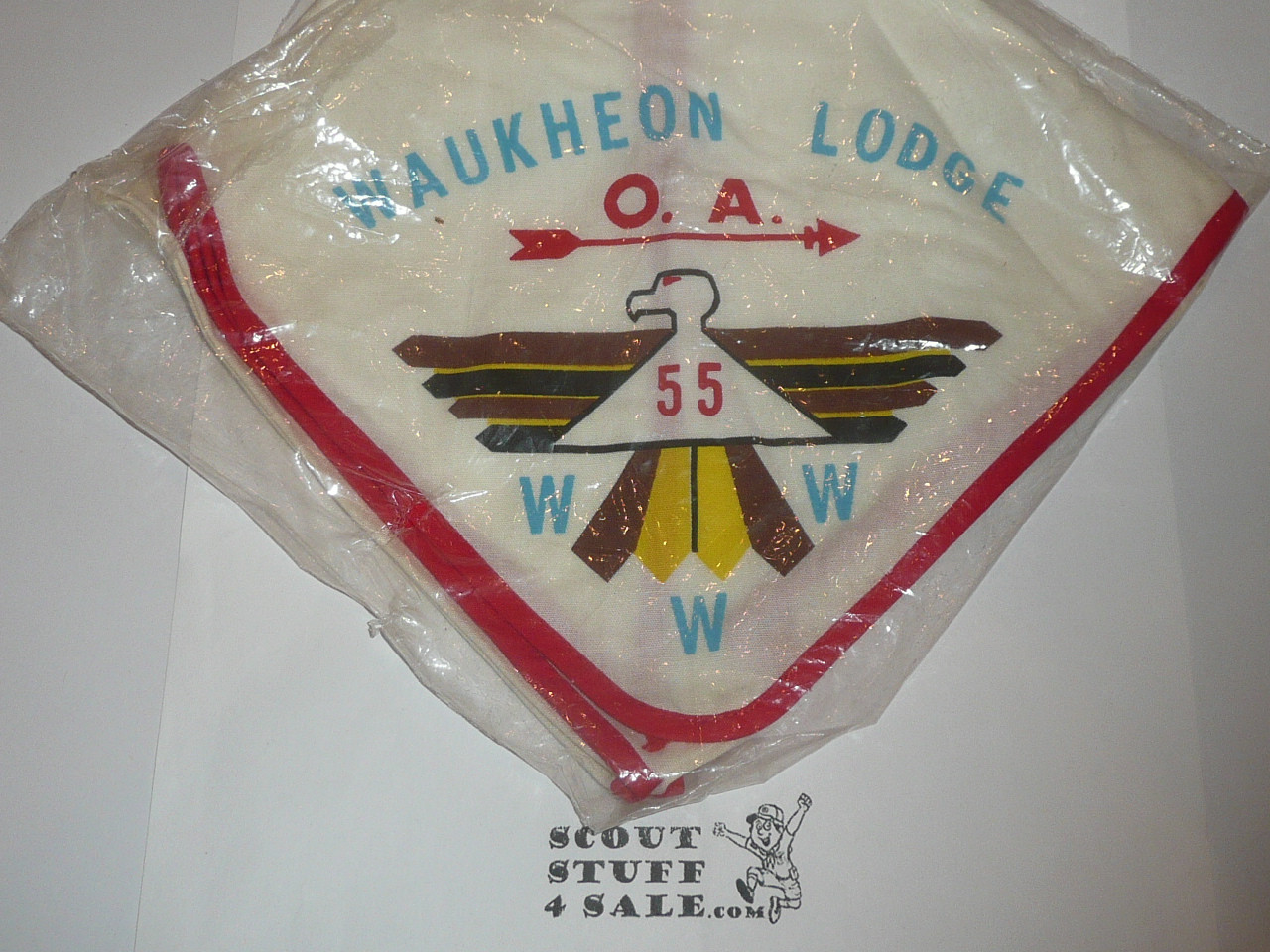 Order of the Arrow Lodge #55 Waukheon n6 Neckerchief
