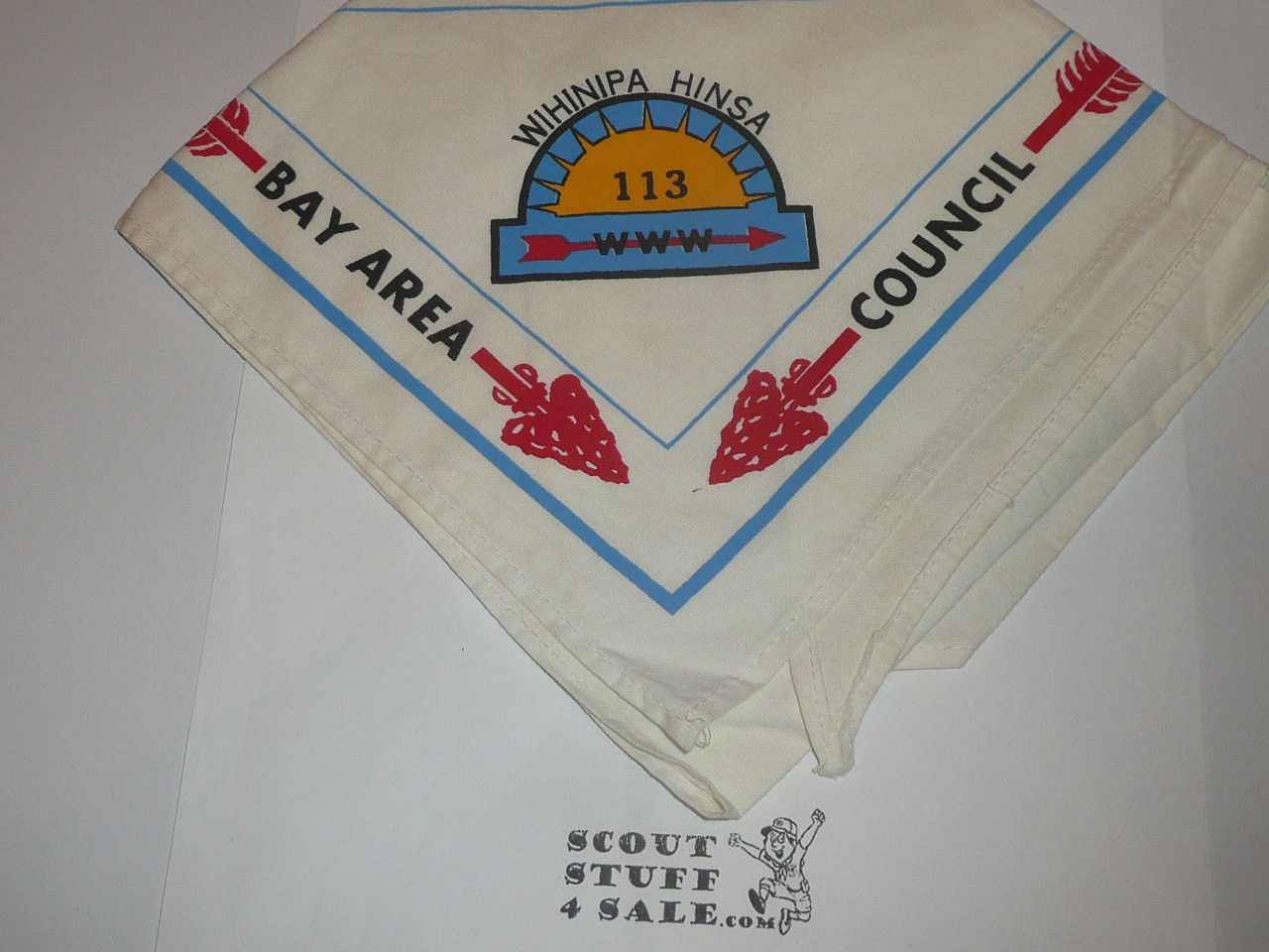 Order of the Arrow Lodge #113 Wihinipa Hinsa n2 Neckerchief