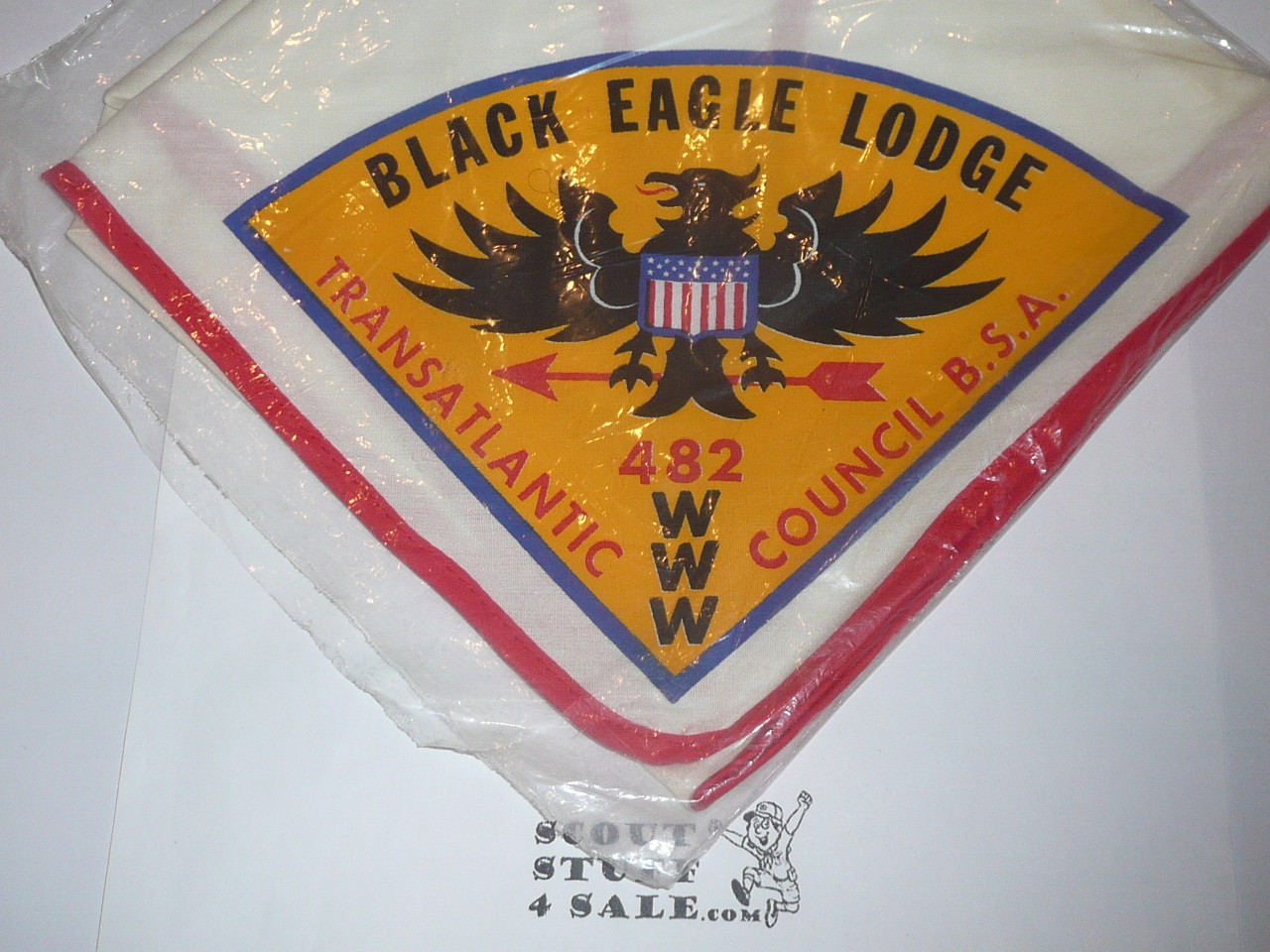 Order of the Arrow Lodge #482 Black Eagle n1 Neckerchief