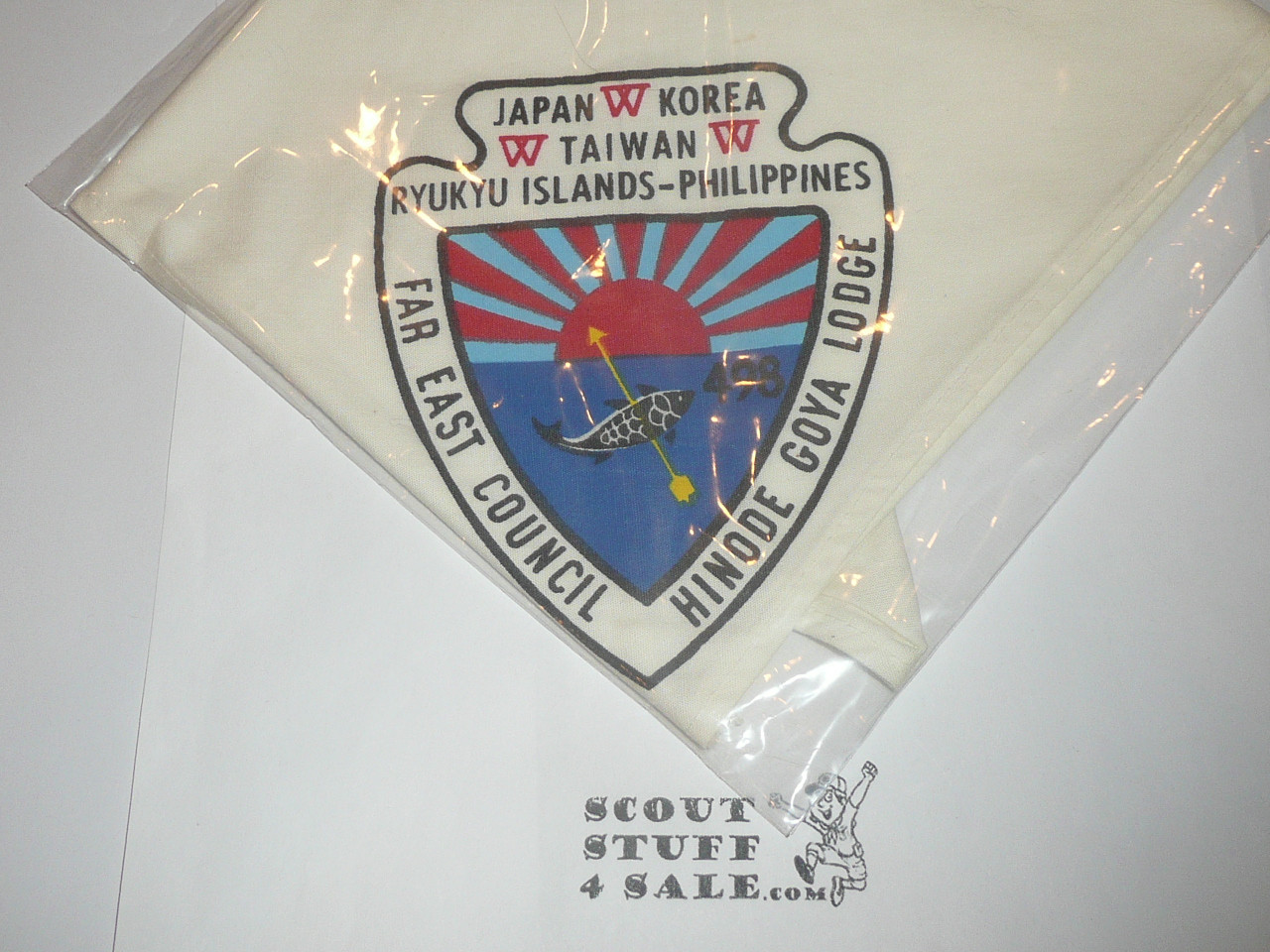 Order of the Arrow Lodge #498 Hinode Goya n9 Neckerchief