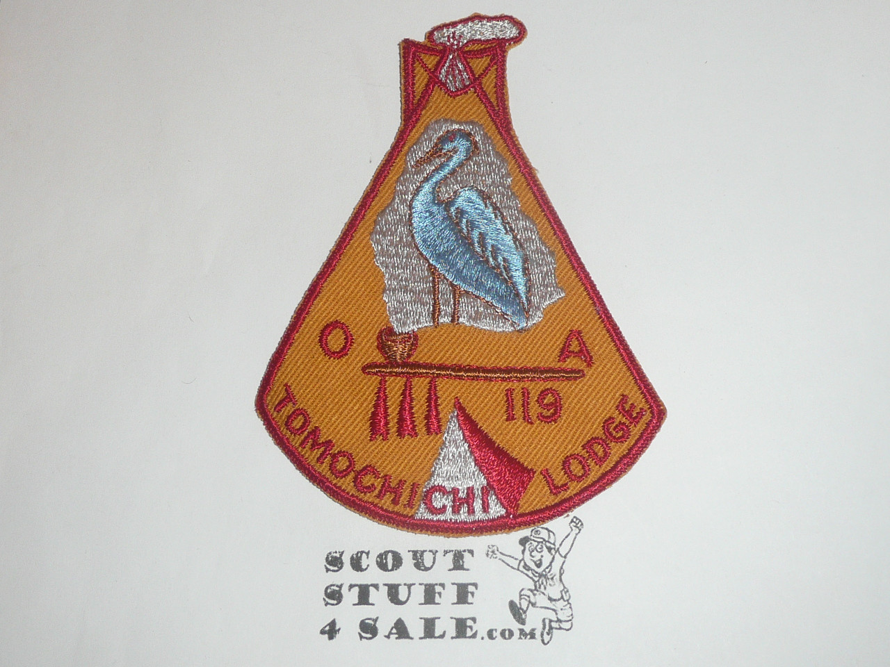 Order of the Arrow Lodge #119 Tomo Chi-Chi x1 Patch