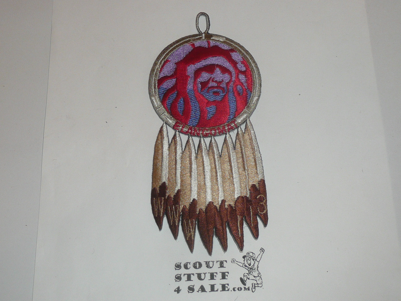 Order of the Arrow Lodge #113 Wihinipa Hinsa x5 Elangomat Patch