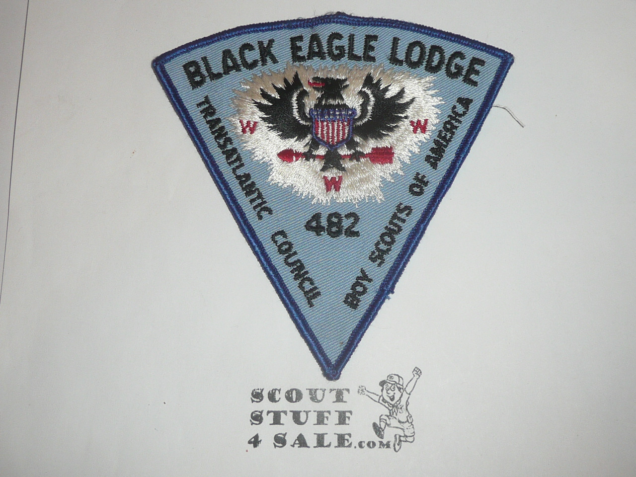 Order of the Arrow Lodge #482 Black Eagle 1971 Conference Patch