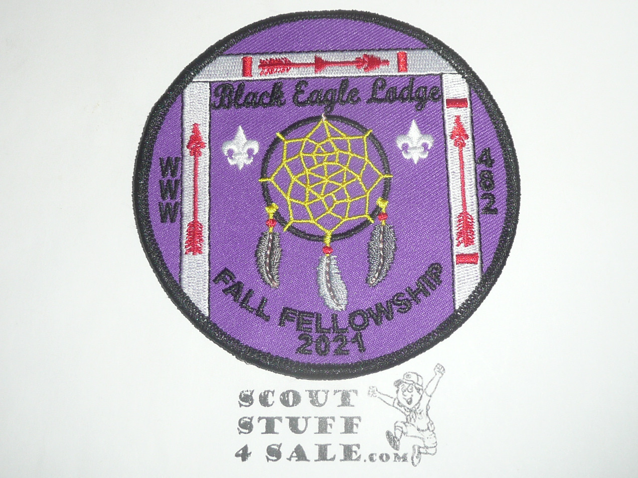 Order of the Arrow Lodge #482 Black Eagle 2021 Fall Fellowship Patch