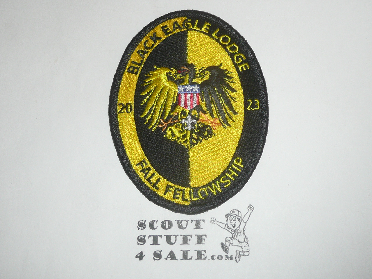 Order of the Arrow Lodge #482 Black Eagle 2023 Fall Fellowship Patch