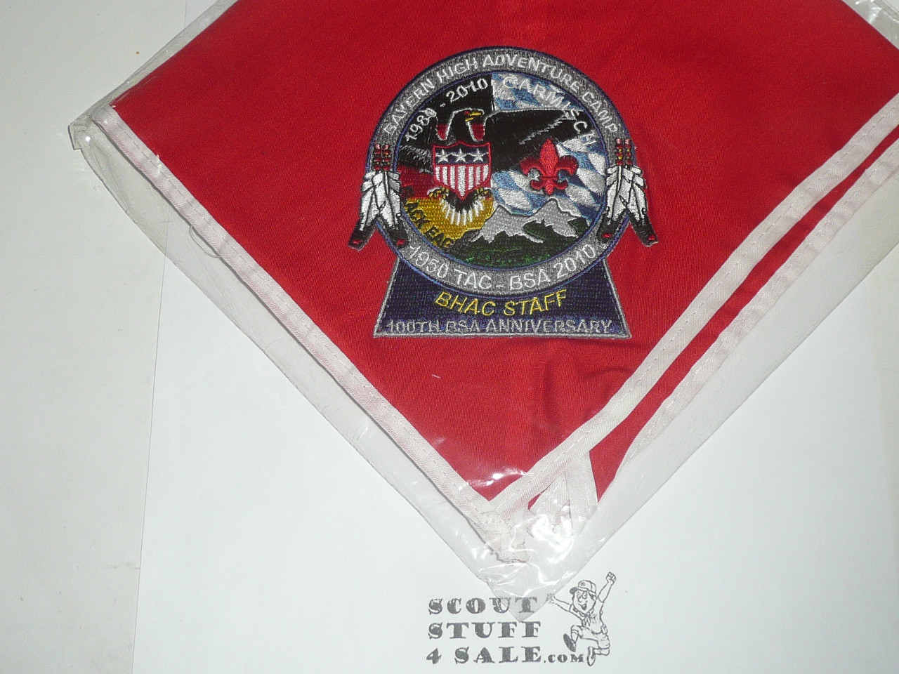 Order of the Arrow Lodge #482 Black Eagle 2010 Bayern High Adventure Camp Germany STAFF Neckerchief