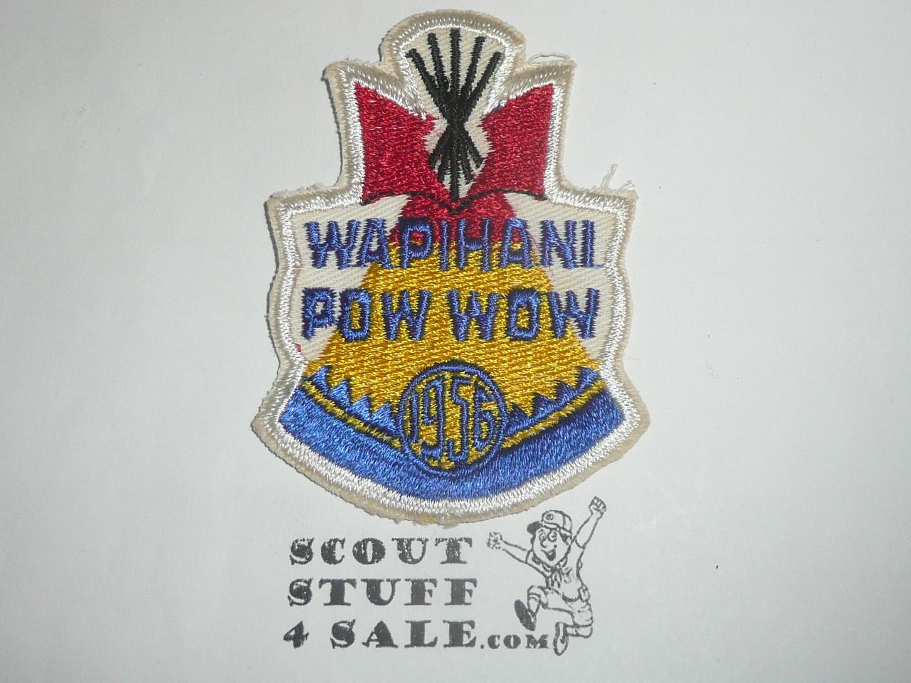 Order of the Arrow Lodge #512 Wah-Pe-Kah-Me-Kunk 1956 Pow Wow Patch
