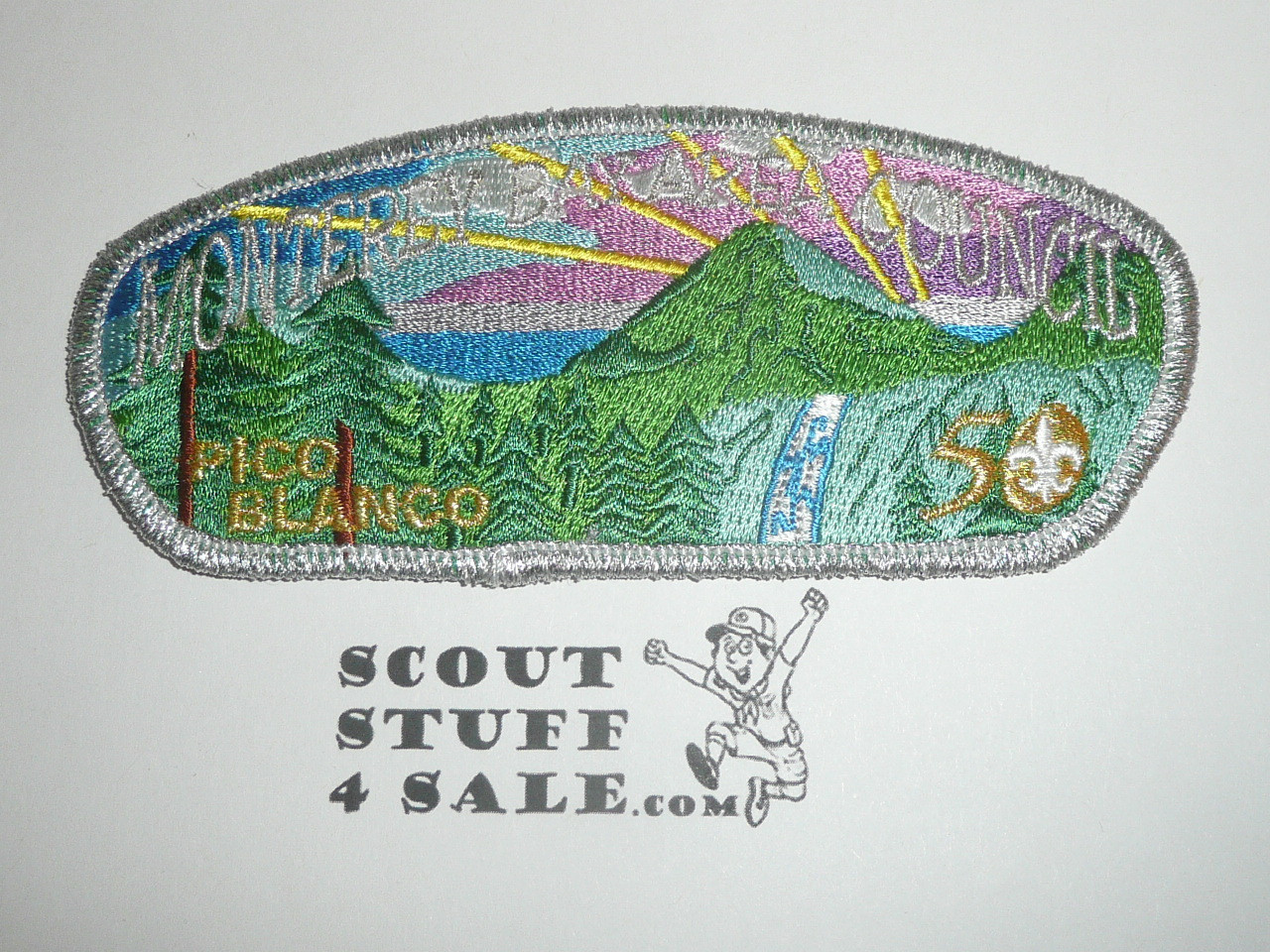 Monterey Bay Area Council sa22 Pico Blanco 50th Anniversary CSP - Scout