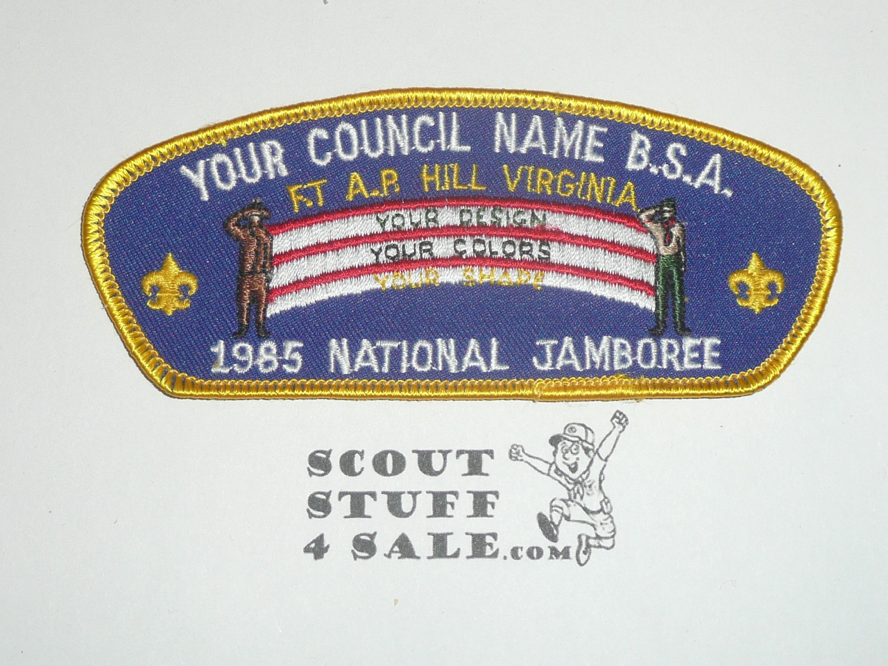1985 National Jamboree JSP - YOUR COUNCIL NAME National Prototype Sample