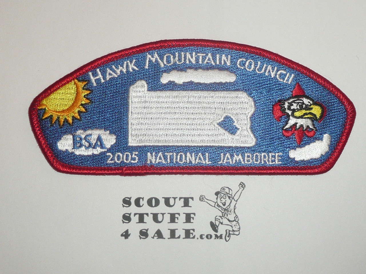 2005 National Jamboree JSP - Hawk Mountain Council, red bdr
