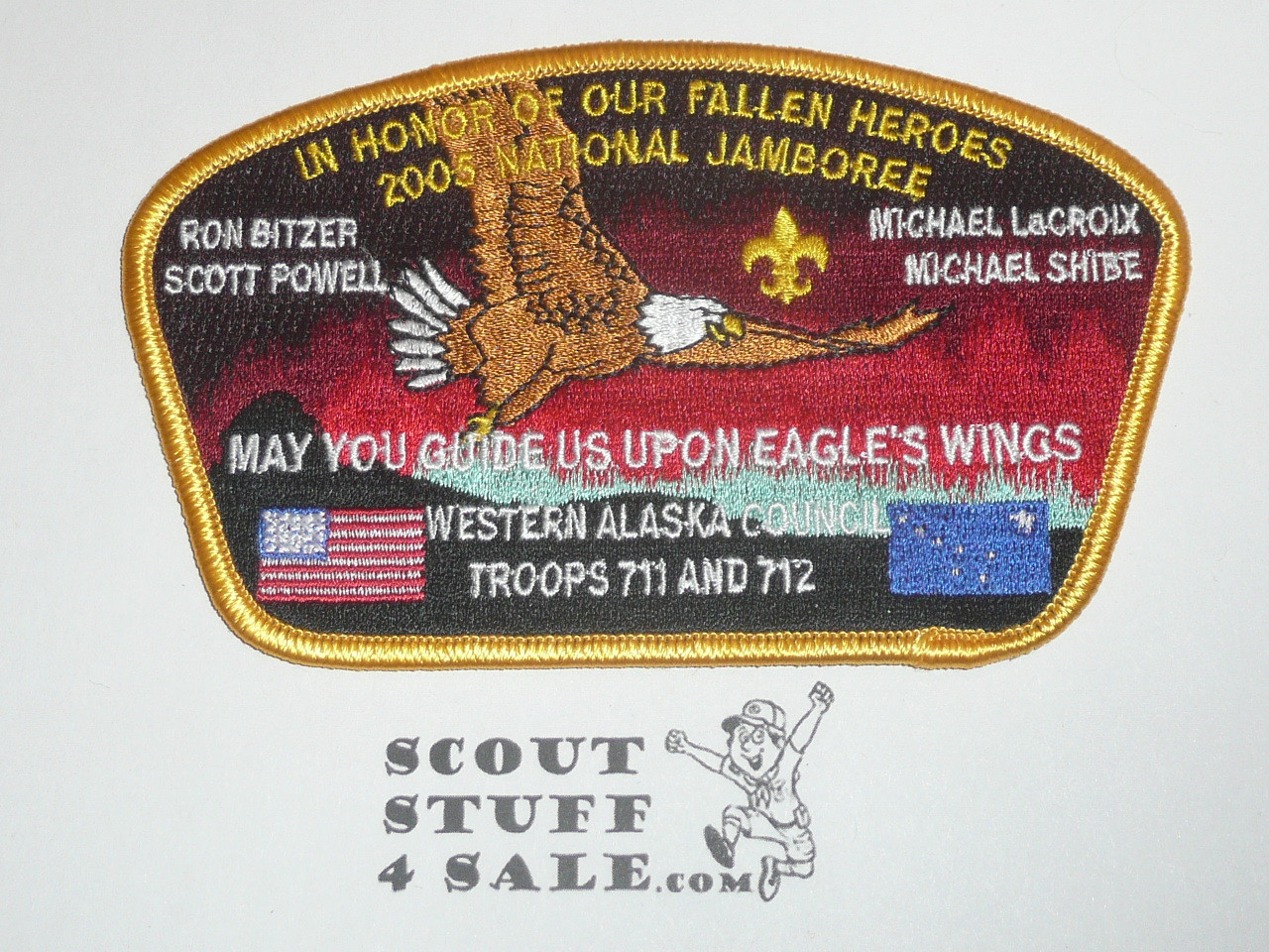 Western Alaska Council 2005 National Jamboree Commemorative CSP for Fallen Heroes