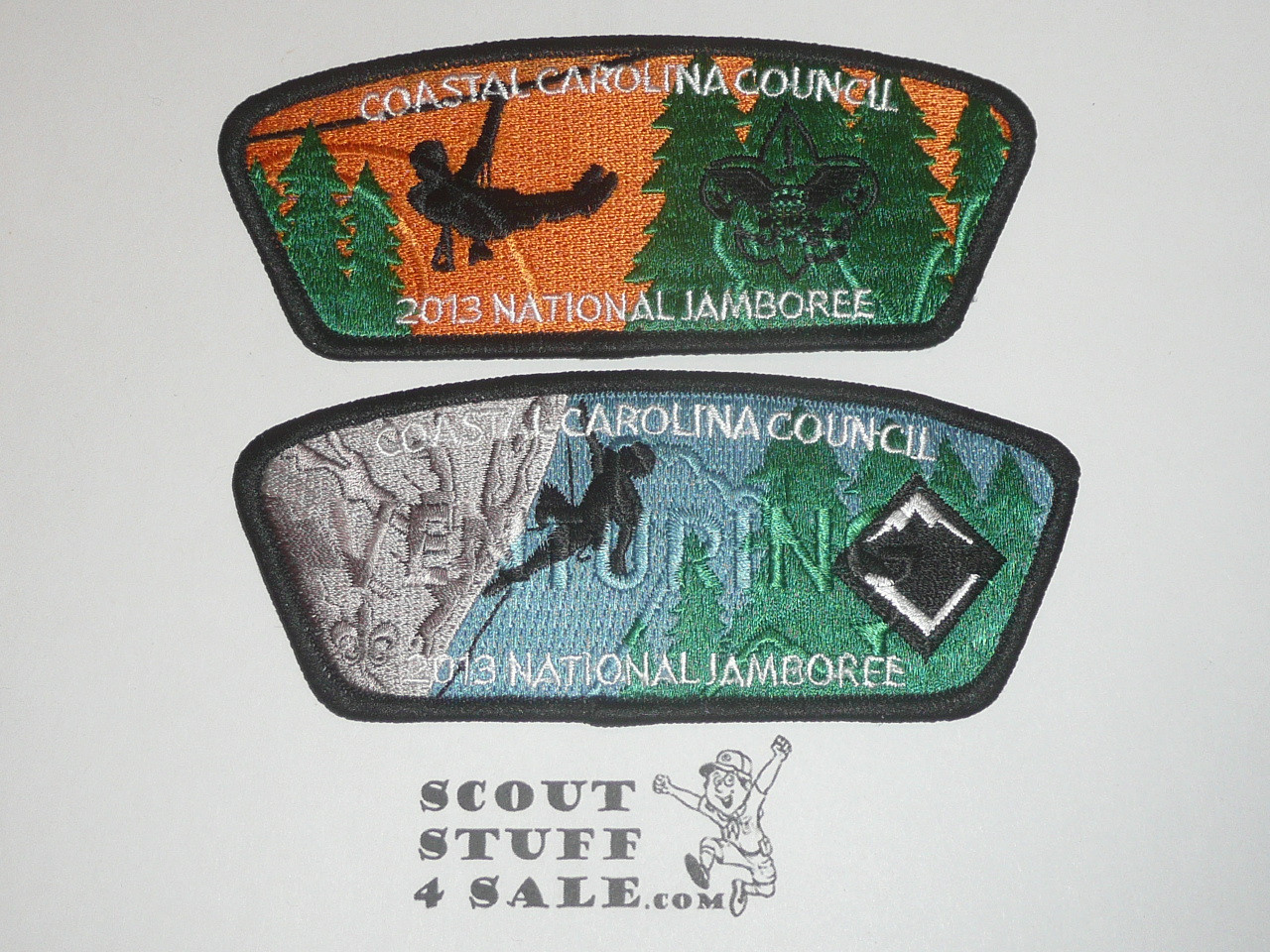 2013 National Jamboree JSP - Coastal Carolina Council, Set of 2