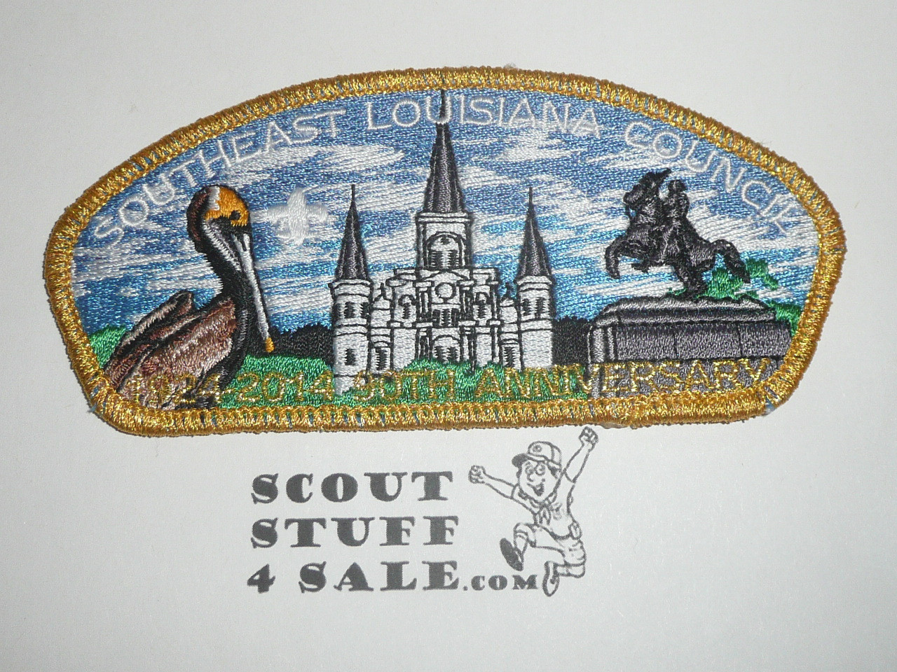 Southeast Louisiana Council sa77 90th Anniversary CSP - Scout
