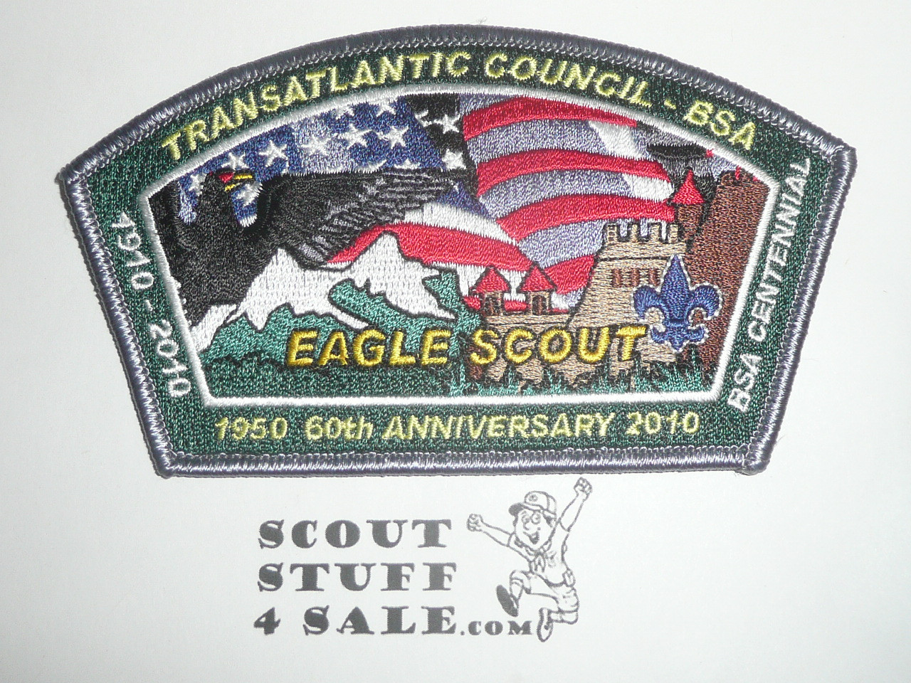 Transatlantic Council sa57 BSA 100th Anniversary Eagle Scout CSP
