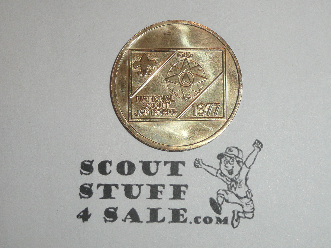 1977 National Jamboree Coin / Token, SILVER