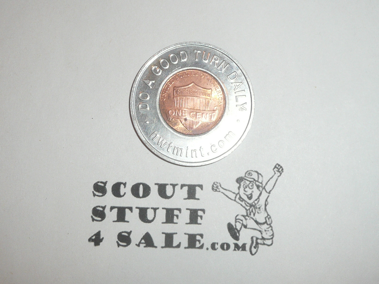 2013 National Jamboree Challenge Coin / Token, Good Luck