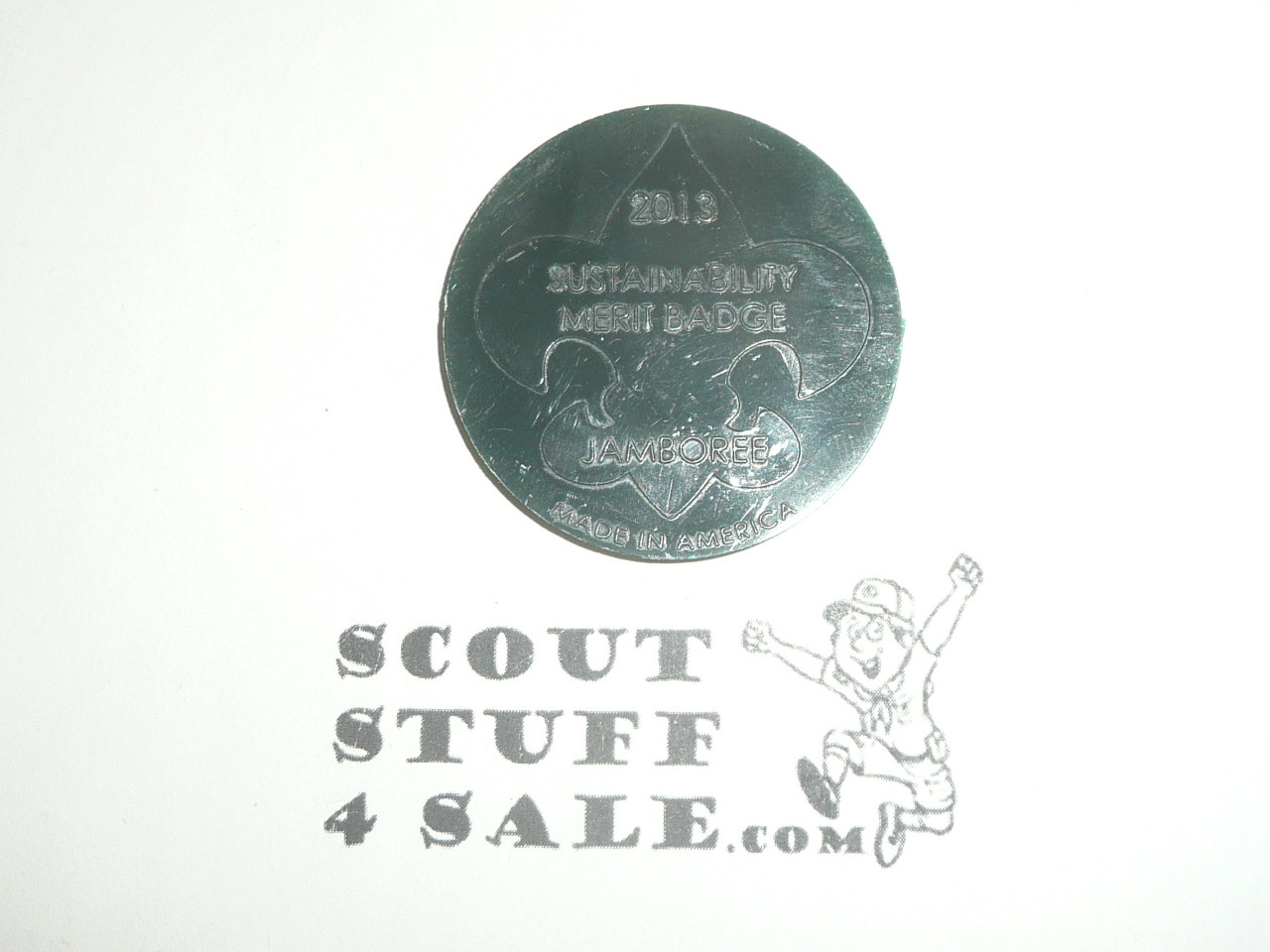 2013 National Jamboree Challenge Coin / Token, Sustainability Merit Badge