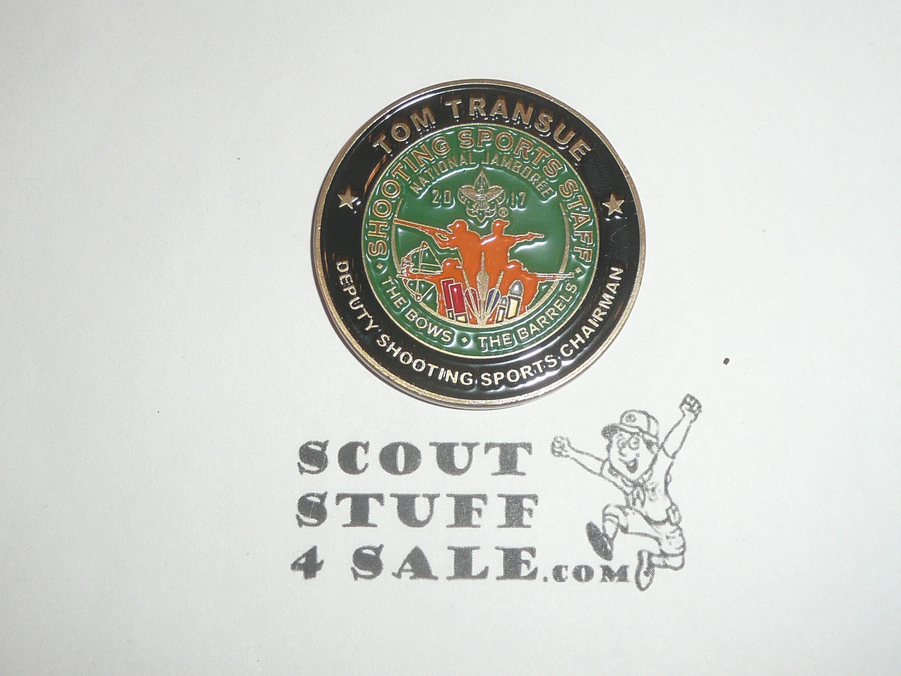 2017 National Jamboree Colorful Challenge Coin / Token, Deputy Shooting Sports Director