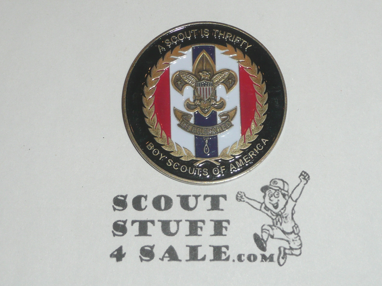 Boy Scout Alf Tuggle Challenge Coin / Token, BSA CFO and Assistant Chief Scout Executive