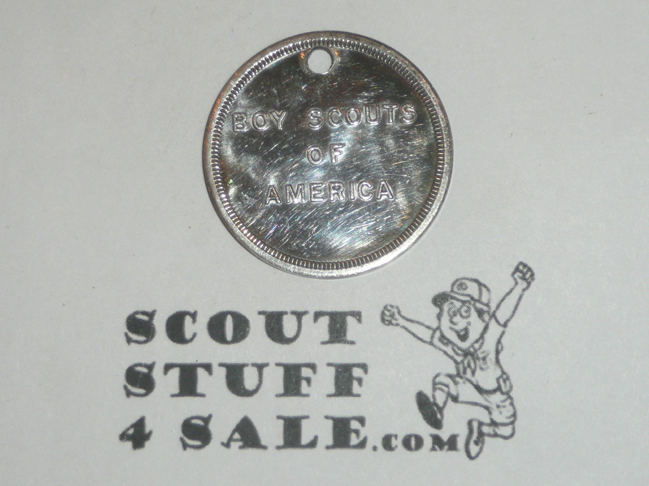 Boy Scouts of America C G W 8 SILVER Coin / Token