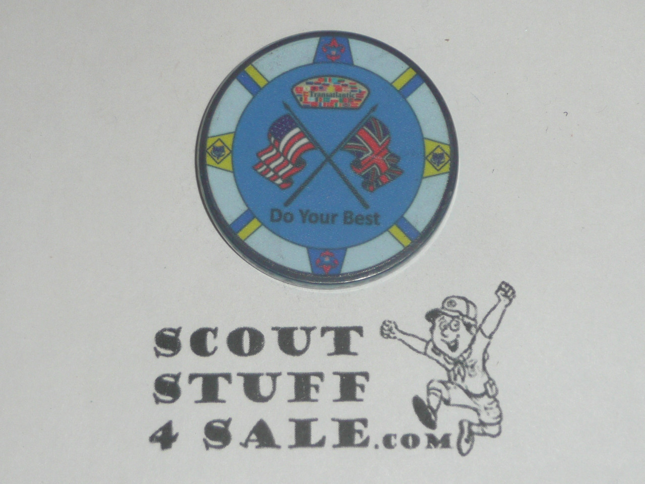 Transatlantic Council Pack 404, RAF Feltwell England, Token