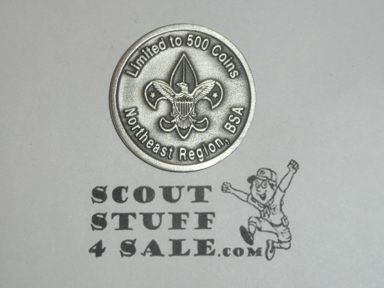 2007 Boy Scout World Jamboree USA Contingent Northeast Region Coin