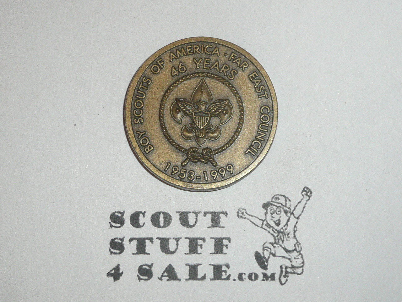 Far East Council 46th Anniversary Challenge Coin / Token