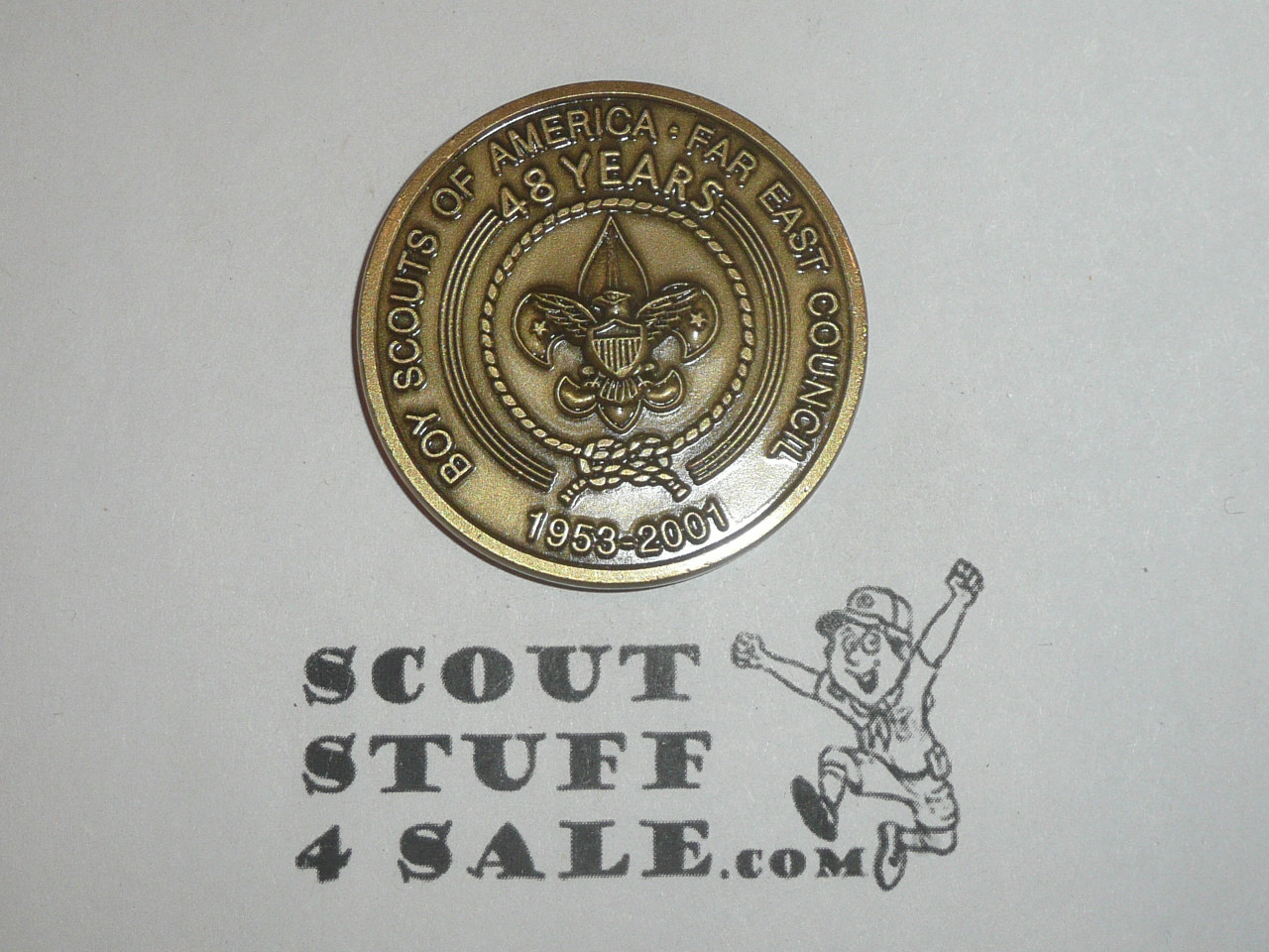 Far East Council 48th Anniversary Challenge Coin / Token