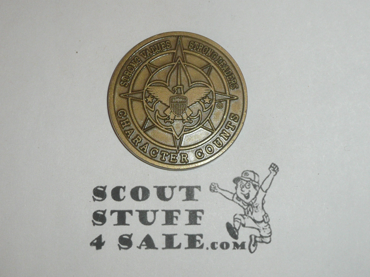 Far East Council Scout Executive Character Counts Challenge Coin / Token