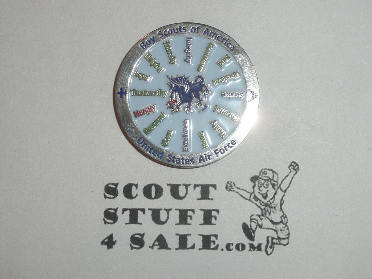 Pine Burr Area Council 2008 Camporee Challenge Coin / Token