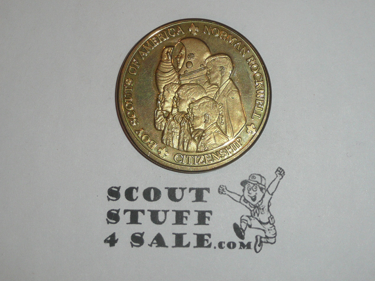 Grand Canyon Council Large Brass Coin / Token